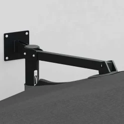 vidaXL Havesol Antracit 248 x 248 x 148 cm Polyester og Stål