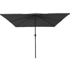 vidaXL Havesol Antracit 295 x 295 x 245 cm Polyester og Stål