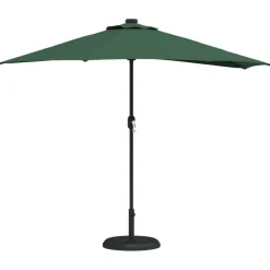 vidaXL Havesol Grøn 294 x 150 x 224 cm Polyester og Stål