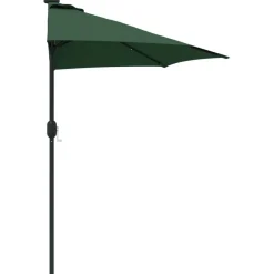 vidaXL Havesol Grøn 294 x 150 x 224 cm Polyester og Stål