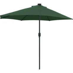 vidaXL Havesol Grøn 294 x 150 x 224 cm Polyester og Stål