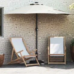 vidaXL Havesol Sandfarvet 294 x 150 x 224 cm Polyester og Stål