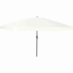 vidaXL Havesol Sandfarvet 394 x 394 x 248 cm Polyester og Stål