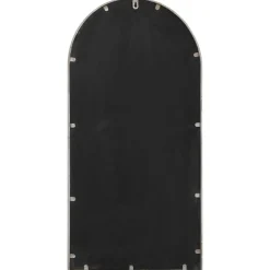 vidaXL havespejl 90x45 cm jern sandfarvet