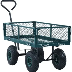 vidaXL havevogn 250 kg grøn
