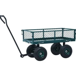 vidaXL havevogn 250 kg grøn