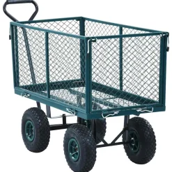 vidaXL havevogn 350 kg grøn