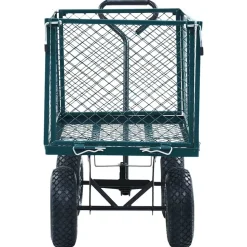 vidaXL havevogn 350 kg grøn