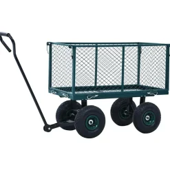 vidaXL havevogn 350 kg grøn