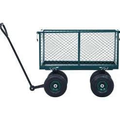 vidaXL havevogn 350 kg grøn
