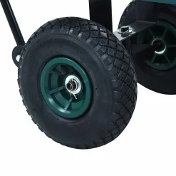 vidaXL havevogn 350 kg grøn