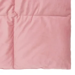 vidaXL Helårs dyne Quilting Lyserød 135 x 200 cm Mikrofiber