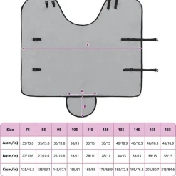 vidaXL Hestetæppe Lysegrå og pink 75 cm Polyester