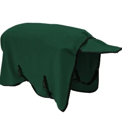 vidaXL Hestetæppe Mørkegrøn Polyester