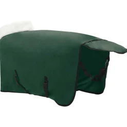 vidaXL Hestetæppe Mørkegrøn 75 cm Polar fleece
