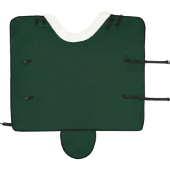 vidaXL Hestetæppe Mørkegrøn 75 cm Polar fleece