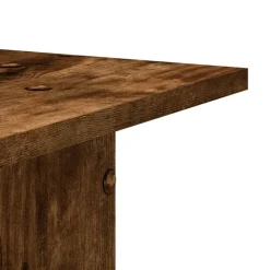vidaXL højtalerstativer 2 stk. 30x30x40cm konstrueret træ røget egetræ