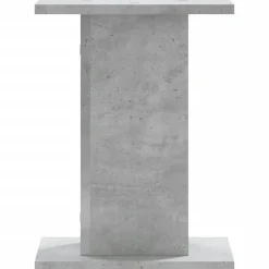 vidaXL højtalerstativer 2 stk. 30x30x40 cm konstrueret træ betongrå