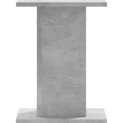 vidaXL højtalerstativer 2 stk. 30x30x40 cm konstrueret træ betongrå
