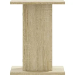 vidaXL højtalerstativer 2 stk. 30x30x40 cm konstrueret træ sonoma-eg