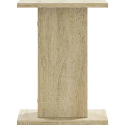vidaXL højtalerstativer 2 stk. 30x30x40 cm konstrueret træ sonoma-eg