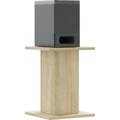 vidaXL højtalerstativer 2 stk. 30x30x40 cm konstrueret træ sonoma-eg