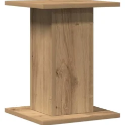 vidaXL højtalerstativer 2stk. 30x30x40cm konstrueret træ egetræsfarve