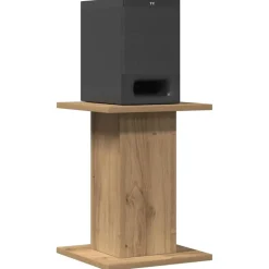 vidaXL højtalerstativer 2stk. 30x30x40cm konstrueret træ egetræsfarve