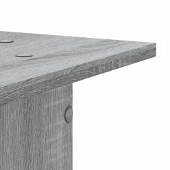 vidaXL højtalerstativer 2stk. 30x30x40cm konstrueret træ grå sonoma-eg