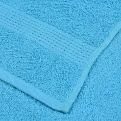 vidaXL håndklædesæt med 6 dele FROGN turkis 360 g/m²