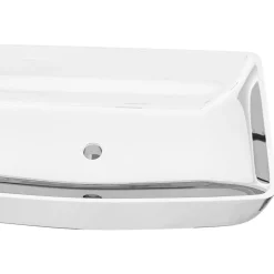 vidaXL håndvask 71 x 38 x 13,5 cm keramik sølvfarvet