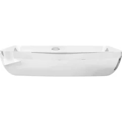 vidaXL håndvask 71 x 38 x 13,5 cm keramik sølvfarvet