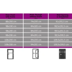vidaXL hoveddør 100x200 cm aluminium og PVC antracitgrå