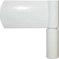 vidaXL hoveddør 100x200 cm aluminium og PVC antracitgrå