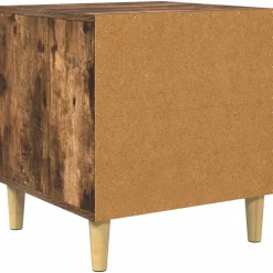 vidaXL Hundehus Røget eg 44 x 42 x 49 cm Konstrueret træ