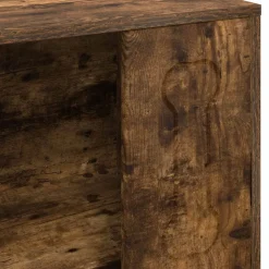 vidaXL Hundehus Røget eg 44 x 42 x 49 cm Konstrueret træ