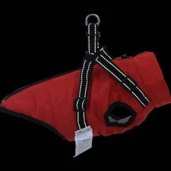 vidaXL Hundejakke Rød L28 Fleece og polyester