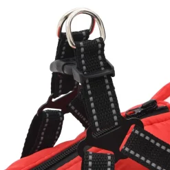 vidaXL Hundejakke Rød L24 Fleece og polyester