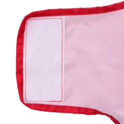 vidaXL Hunderegnfrakke med refleksstriber polyester XXS rød