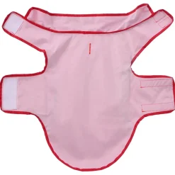 vidaXL Hunderegnfrakke med refleksstriber polyester XXS rød