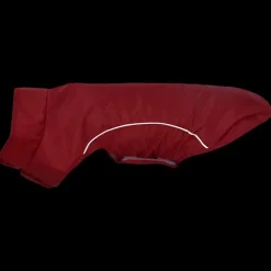 vidaXL Hunderegnfrakke med refleksstriber polyester XXS rød