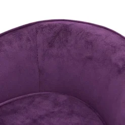 vidaXL hundesofa 69x49x40 cm plys bordeauxfarvet