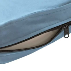 vidaXL hundesofa 72x45x30 cm plys turkis
