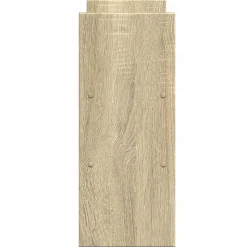 vidaXL hylde til skrivebord 40x17x41 cm konstrueret træ sonoma-eg