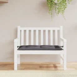 vidaXL hynde til havebænk 110x50x7 cm oxfordstof antracitgrå