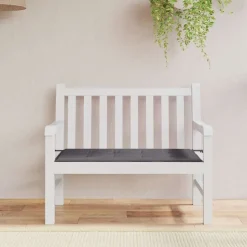 vidaXL hynde til havebænk 100x50x4 cm oxfordstof antracitgrå