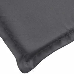 vidaXL hynde til liggestol 180x60x4 cm oxfordstof antracitgrå