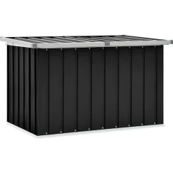 vidaXL hyndeboks 109x67x65 cm antracitgrå