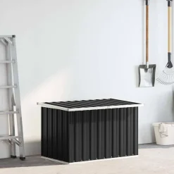 vidaXL hyndeboks 109x67x65 cm antracitgrå