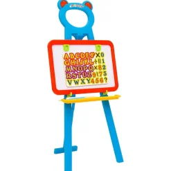 vidaXL 2-i-1 børnestaffeli med tavle og whiteboard